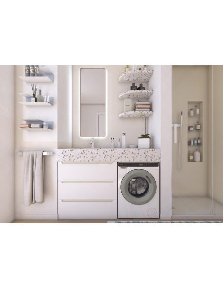 Pralka Kompaktowa Candy Cw50-Bp12307Gu-S Prowash 700 Mini 5 Kg 1200 Obr/Min Slim | Higiena Plus | Silnik Inwerterowy | Wifi Simp