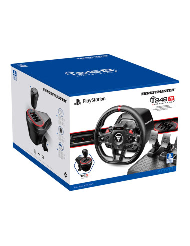 Thrustmaster T248R Shifter Pack Czarny Usb Kierownica + Pedały + Dźwignia Zmiany Biegów Analogowa/Cyfrowa Playstation 5, Pc