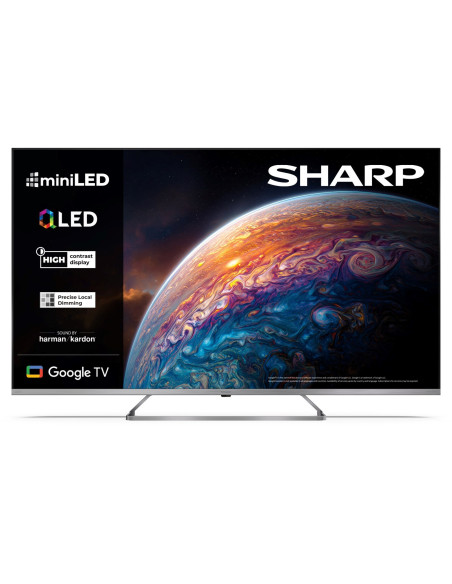 Telewizor Sharp 55Jp7265E Qled 55" 4K Ultra Hd Google Tv Dolby Digital Plus Czarny