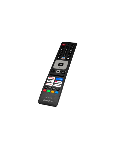 Telewizor Sharp 55Jp7265E Qled 55" 4K Ultra Hd Google Tv Dolby Digital Plus Czarny
