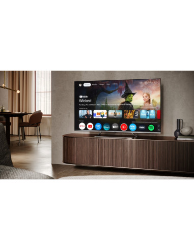 Telewizor Sharp 55Jp7265E Qled 55" 4K Ultra Hd Google Tv Dolby Digital Plus Czarny