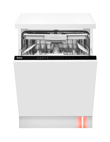 Zmywarka Do Zabudowy 60 Cm Amica Div635Abzo Studio | Klasa E | 14 Kpl | Aquastop | Timelight | Szuflada Na Sztućce