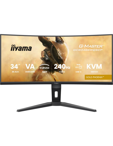 Monitor Iiyama Led 34” Gcb3486Wqscp-B1 240Hz