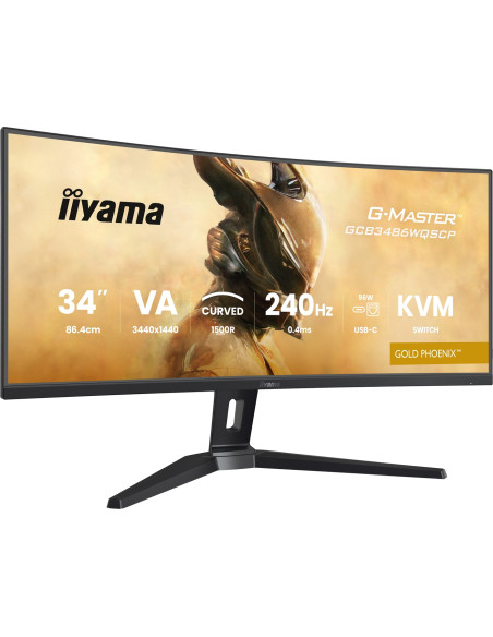 Monitor Iiyama Led 34” Gcb3486Wqscp-B1 240Hz
