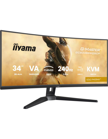 Monitor Iiyama Led 34” Gcb3486Wqscp-B1 240Hz