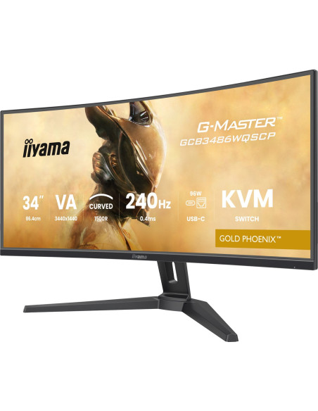Monitor Iiyama Led 34” Gcb3486Wqscp-B1 240Hz