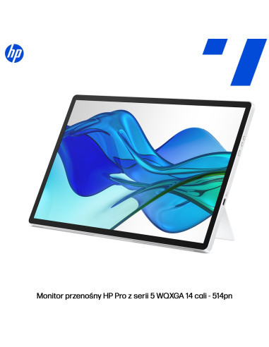 Hp Series 5 Pro 14-Calowy Monitor Przenośny Pro Z Serii 5 Wqxga – 514Pn