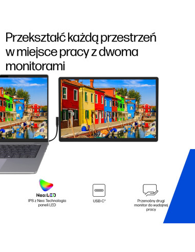 Hp Series 5 Pro 14-Calowy Monitor Przenośny Pro Z Serii 5 Wqxga – 514Pn