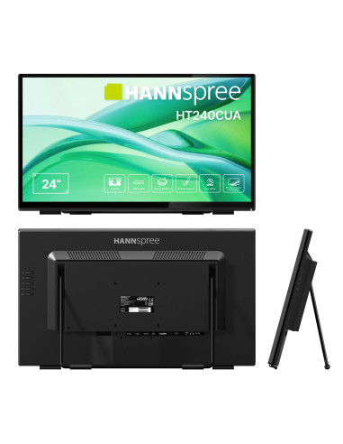 Monitor Hannspree 60,4 Cm (23,8") Ht240Cua 16:9 M-Touch Hdmi+Dp+Usbc