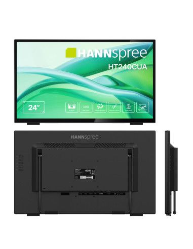 Monitor Hannspree 60,4 Cm (23,8") Ht240Cua 16:9 M-Touch Hdmi+Dp+Usbc