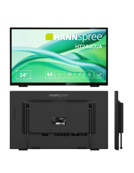 Monitor Hannspree 60,4 Cm (23,8") Ht240Cua 16:9 M-Touch Hdmi+Dp+Usbc