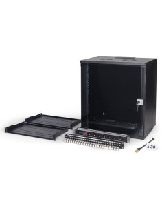 Digitus Zestaw Sieciowy Soho Pro, 483 Mm (19") - 12U, 540 X 400 Mm (Szer. X Gł.) 2