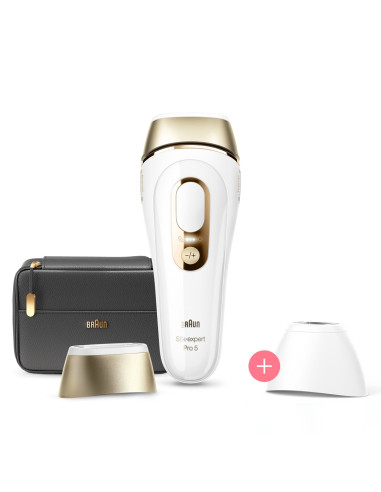 Braun Silk-Expert Pro Silk·expert Pro 5 Pl5140 Intensywne Światło Impulsowe (Ipl) Złoto, Biały