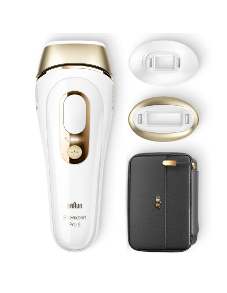 Braun Silk-Expert Pro Silk·expert Pro 5 Pl5140 Intensywne Światło Impulsowe (Ipl) Złoto, Biały