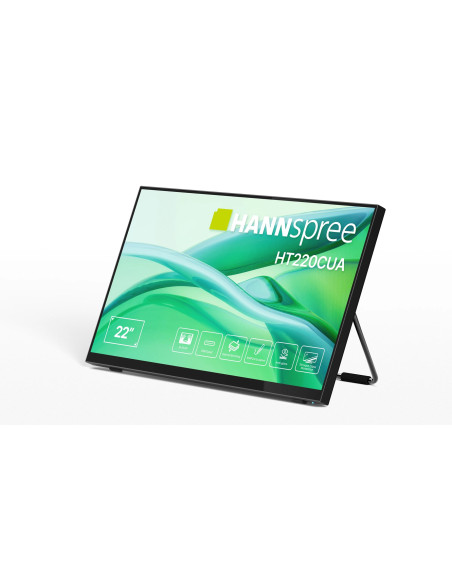 Monitor Hannspree 54,6 Cm (21,5") Ht220Cua 16:9 M-Touch Hdmi+Dp