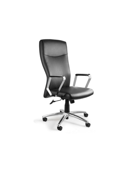 Fotel Biurowy Adella C239 Skóra Naturalna Hl-4 Czarna