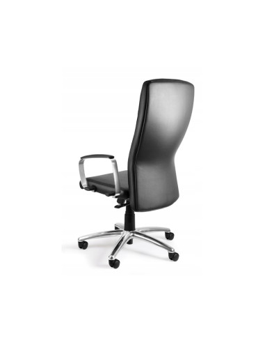 Fotel Biurowy Adella C239 Skóra Naturalna Hl-4 Czarna