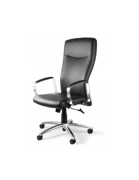 Fotel Biurowy Adella C239 Skóra Naturalna Hl-4 Czarna