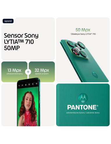 Motorola Moto Edge 70 Fusion 5G 8/256Gb Sport Green