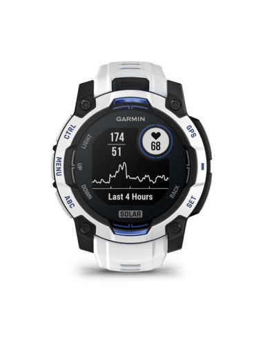 Zegarek Garmin Instinct 3 Solar, 45Mm Biały