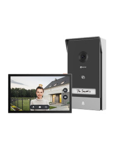 Ezviz Hp7 Wideodomofon 17,8 Cm (7") Czarny, Srebrny