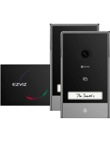 Ezviz Hp7 Wideodomofon 17,8 Cm (7") Czarny, Srebrny
