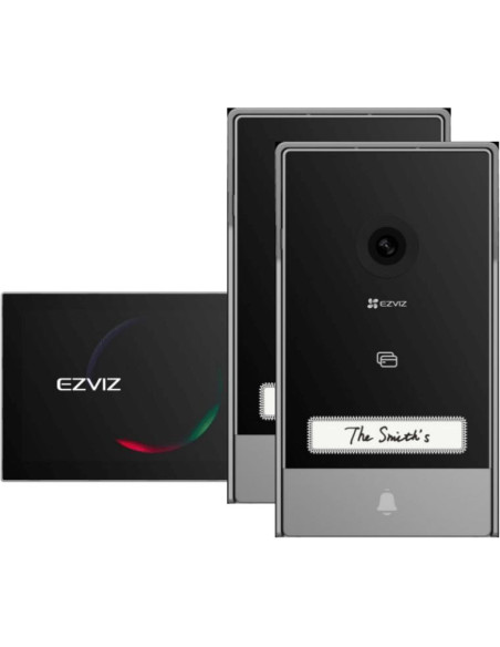 Ezviz Hp7 Wideodomofon 17,8 Cm (7") Czarny, Srebrny
