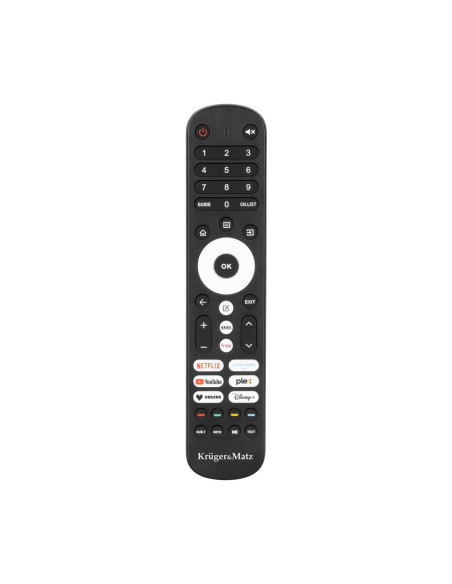 Kruger&Matz Telewizor Led 55" Uhd Vidaa, Dvb-T2/S2/T/C H.265 Hevc Km0255Uhd-V3