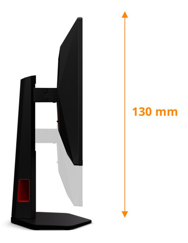 Aoc G4 25G4Kur Monitor Komputerowy 62,2 Cm (24.5") 1920 X 1080 Px Full Hd Led Czarny, Czerwony