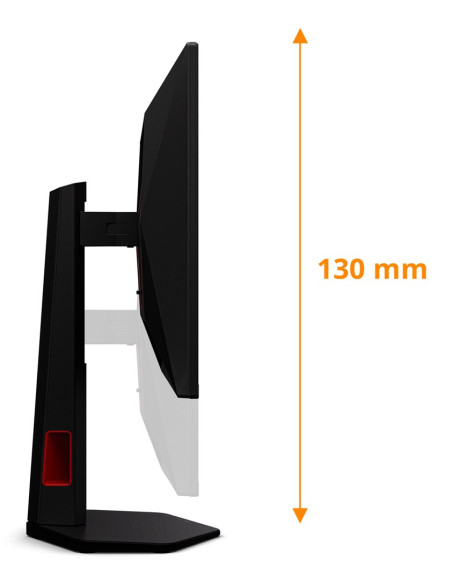 Aoc G4 25G4Kur Monitor Komputerowy 62,2 Cm (24.5") 1920 X 1080 Px Full Hd Led Czarny, Czerwony