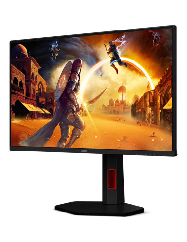 Aoc G4 25G4Kur Monitor Komputerowy 62,2 Cm (24.5") 1920 X 1080 Px Full Hd Led Czarny, Czerwony