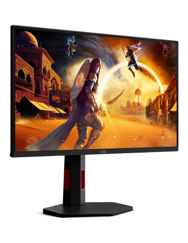 Aoc G4 25G4Kur Monitor Komputerowy 62,2 Cm (24.5") 1920 X 1080 Px Full Hd Led Czarny, Czerwony