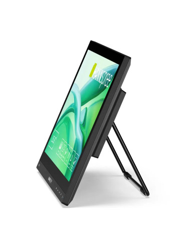Hannspree Ht165Hpb Monitor Komputerowy 39,6 Cm (15.6") 1920 X 1080 Px Full Hd Lcd Ekran Dotykowy Czarny