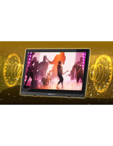 Hannspree Ht165Hpb Monitor Komputerowy 39,6 Cm (15.6") 1920 X 1080 Px Full Hd Lcd Ekran Dotykowy Czarny