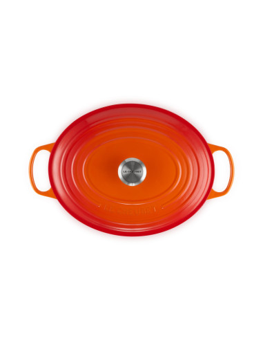 Piekarnik Le Creuset Signature Roaster Owalny 33Cm Czerwony