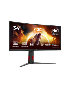 Monitor Aoc Led 34" Cu34G4Z Fast Va Wqhd 240Hz 2