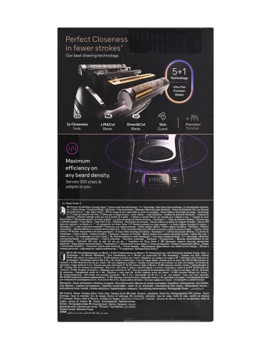 Golarka Elektryczna 9615S Braun Grey Shaver
