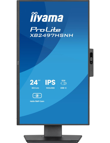 Iiyama Prolite Xb2497Hsnh-B1 24In Ips Lcd 4Ms 1920X1080 350Cd/M2 Hdmi/Dp/Usb 2 Monitor Komputerowy 60,5 Cm (23.8") 1920 X 1080 P