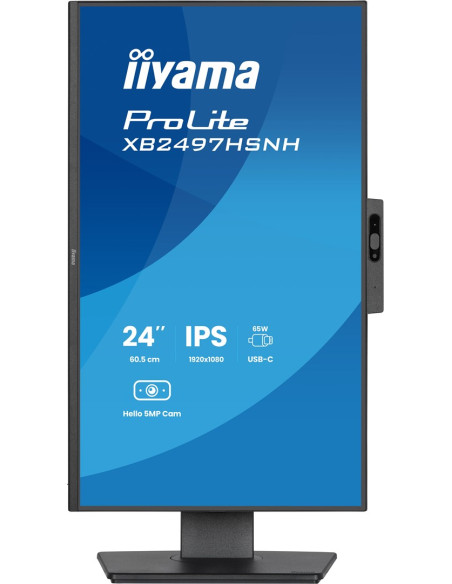 Iiyama Prolite Xb2497Hsnh-B1 24In Ips Lcd 4Ms 1920X1080 350Cd/M2 Hdmi/Dp/Usb 2 Monitor Komputerowy 60,5 Cm (23.8") 1920 X 1080 P