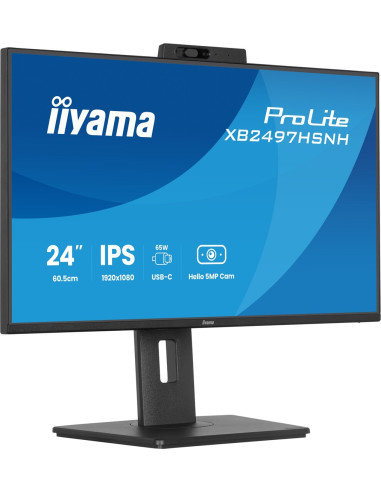 Iiyama Prolite Xb2497Hsnh-B1 24In Ips Lcd 4Ms 1920X1080 350Cd/M2 Hdmi/Dp/Usb 2 Monitor Komputerowy 60,5 Cm (23.8") 1920 X 1080 P