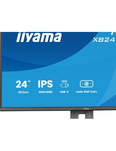 Iiyama Prolite Xb2497Hsnh-B1 24In Ips Lcd 4Ms 1920X1080 350Cd/M2 Hdmi/Dp/Usb 2 Monitor Komputerowy 60,5 Cm (23.8") 1920 X 1080 P