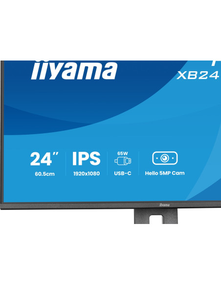 Iiyama Prolite Xb2497Hsnh-B1 24In Ips Lcd 4Ms 1920X1080 350Cd/M2 Hdmi/Dp/Usb 2 Monitor Komputerowy 60,5 Cm (23.8") 1920 X 1080 P