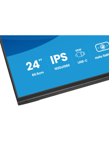 Iiyama Prolite Xb2497Hsnh-B1 24In Ips Lcd 4Ms 1920X1080 350Cd/M2 Hdmi/Dp/Usb 2 Monitor Komputerowy 60,5 Cm (23.8") 1920 X 1080 P