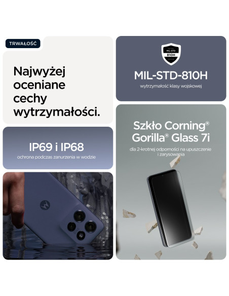 Motorola Edge 60 Neo 16,1 Cm (6.36") Dual Sim Android 15 5G Usb Type-C 12 Gb 256 Gb 5000 Mah Szary