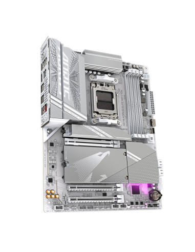 Płyta Główna Gigabyte X870 Aorus Elite Wf7 Ice  - Supports Amd Ryzen 9000 Cpus, 16+2+2 Phases Digital Vrm, Up To 8200Mhz Ddr5 (O