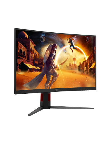 Monitor 31,5" Aoc G4 C32G4Z 1920X1080Px Full Hd Lcd Curved Czarny, Czerwony