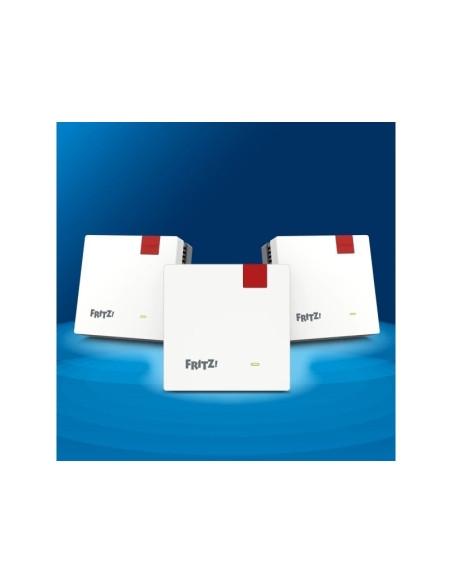 Mesh Set 20003133 Siatkowy System Wi-Fi Dual-Band (2.4 Ghz/5 Ghz) Wi-Fi 7 (802.11Be) Biały 1 Wewnętrzny