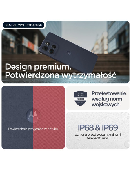 Smartfon Motorola Moto G86 Power 5G 12/256Gb Pantone Spellbound (Niebieski)