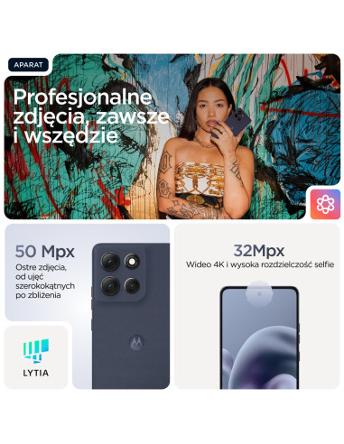 Smartfon Motorola Moto G86 Power 5G 12/256Gb Pantone Spellbound (Niebieski)