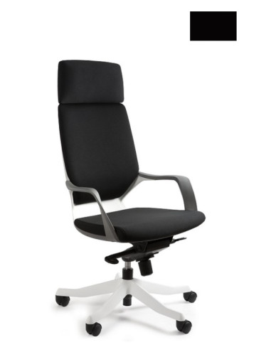 Fotel Biurowy Apollo Bl418 Czarny/Biały